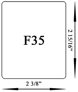 001 DF35 Size